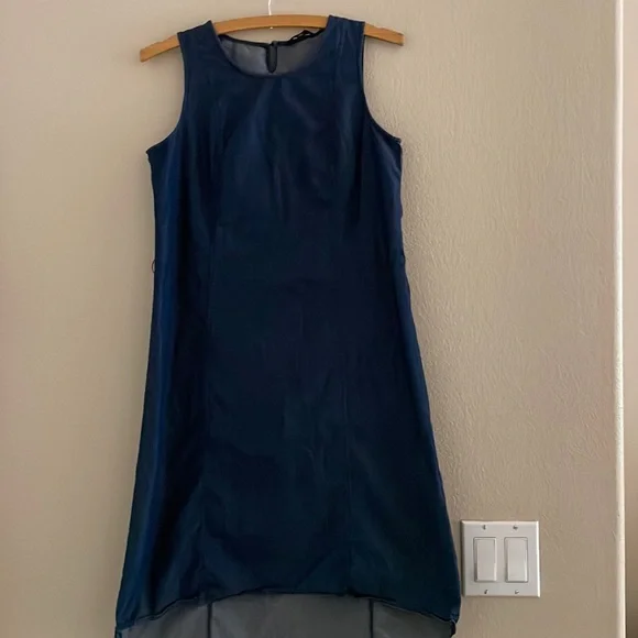 white christmas dresses Uniqlo Denim Dress 12y – Sweet Pea Preloved Clothes